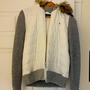 Tommy coat w fur hood